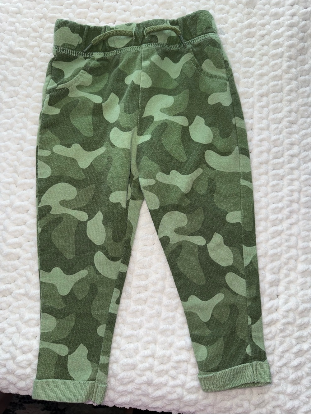 okie dokie Green Camo Jogger Pants